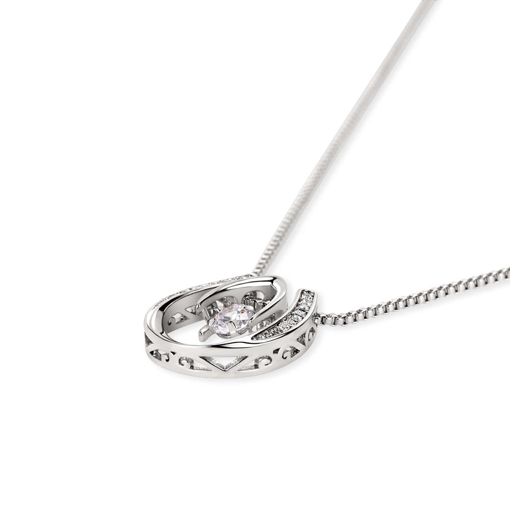 To My Nurse Wife | Finding you was the biggest surprise and best gift I have ever gotten. - Lucky in Love Necklace