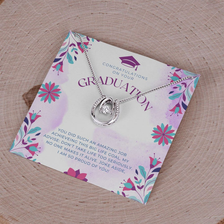 Congratulations on your Graduation | You did such an amazing job achieving this big life goal - Lucky in Love Necklace