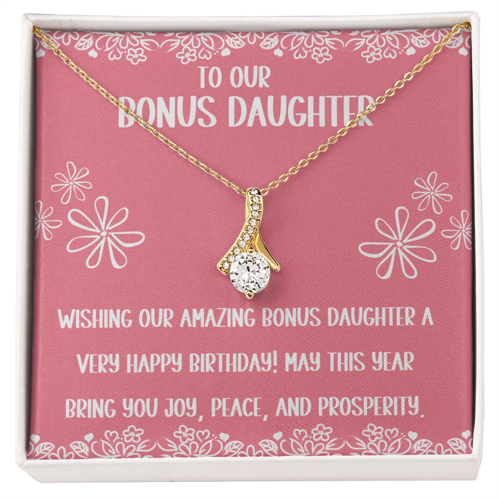 To our Bonus Daughter | Wishing our amazing bonus Daughter a very Happy Birthday! - Alluring Beauty Necklace