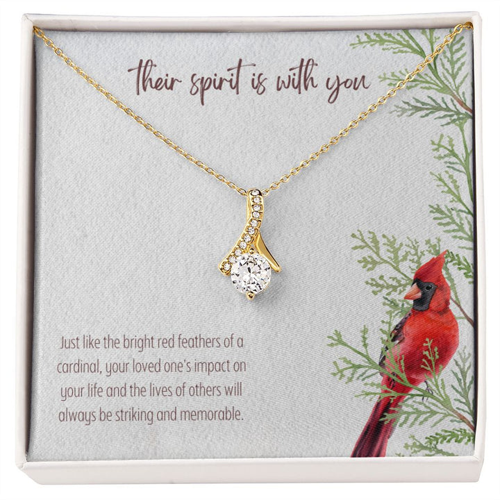 Their Spirit Is With You | Your loved one's impact on your life and the lives of others will always be striking and memorable - Alluring Beauty Necklace