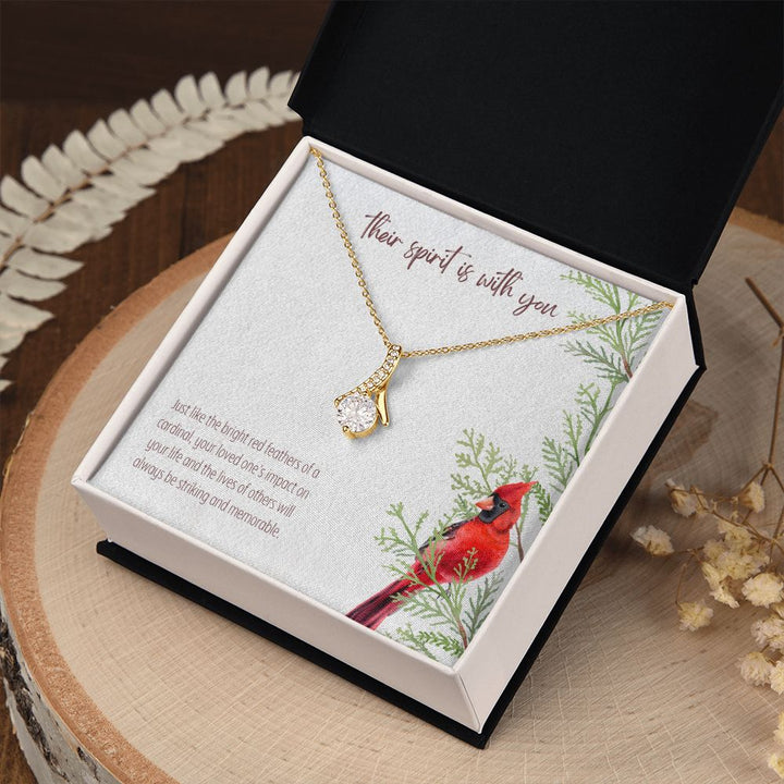 Their Spirit Is With You | Your loved one's impact on your life and the lives of others will always be striking and memorable - Alluring Beauty Necklace