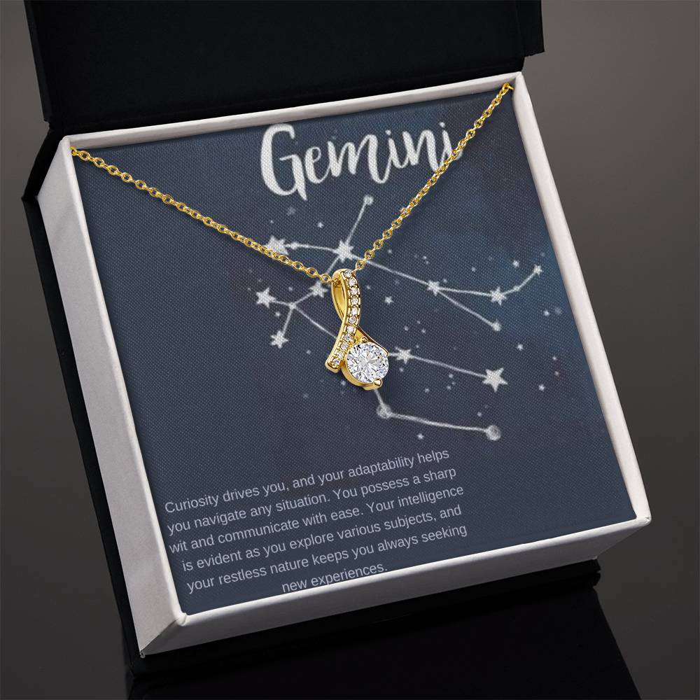 Gemini | Curiosity drives you, and your adaptability helps you navigate any situation - Alluring Beauty Necklace