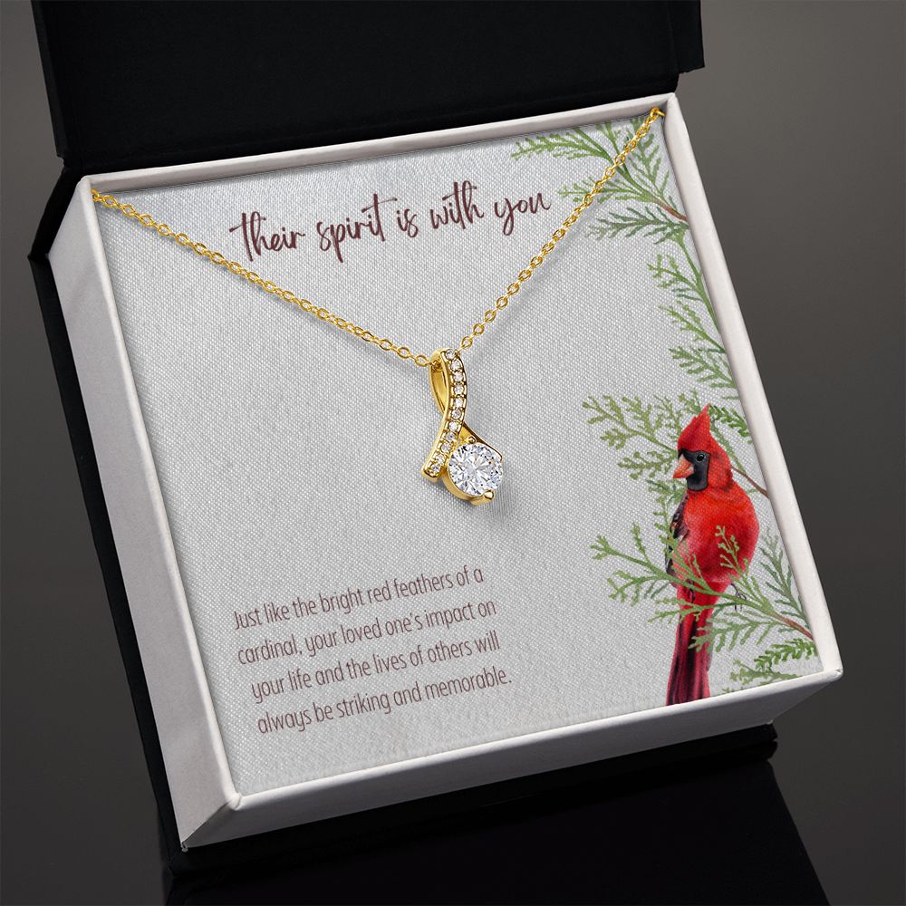 Their Spirit Is With You | Your loved one's impact on your life and the lives of others will always be striking and memorable - Alluring Beauty Necklace