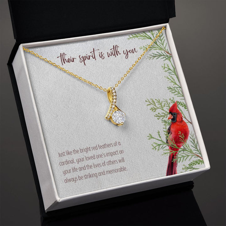 Their Spirit Is With You | Your loved one's impact on your life and the lives of others will always be striking and memorable - Alluring Beauty Necklace