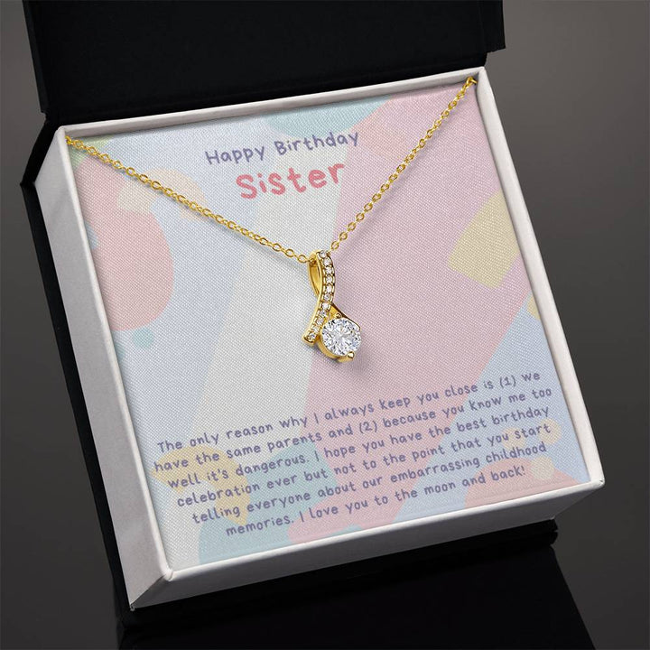 Happy Birthday Sister | I hope you have the best birthday celebration ever - Alluring Beauty Necklace