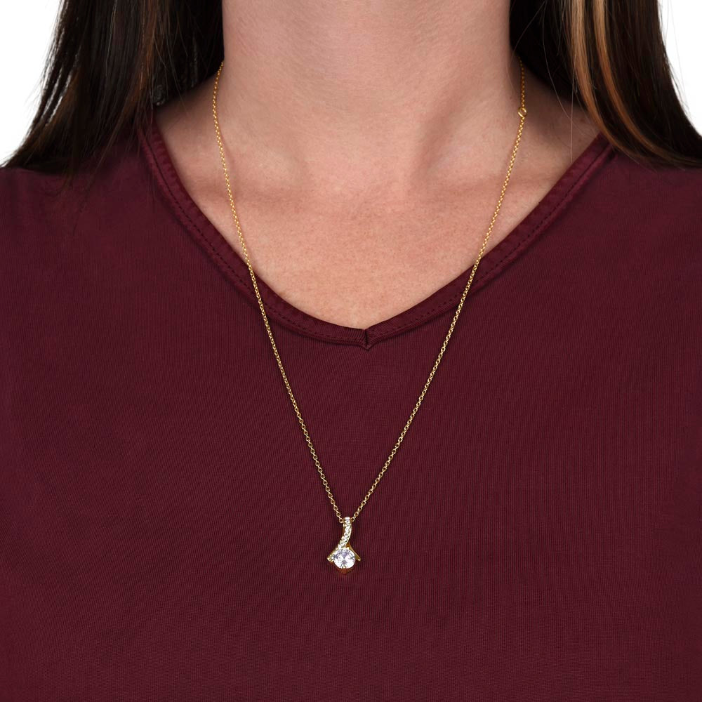 Granddaughter | What a joy it is to watch you blossom into a beautiful young woman. We Love You - Alluring Beauty Necklace