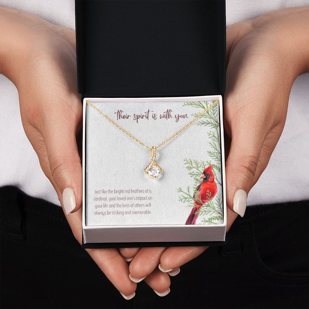 Their Spirit Is With You | Your loved one's impact on your life and the lives of others will always be striking and memorable - Alluring Beauty Necklace