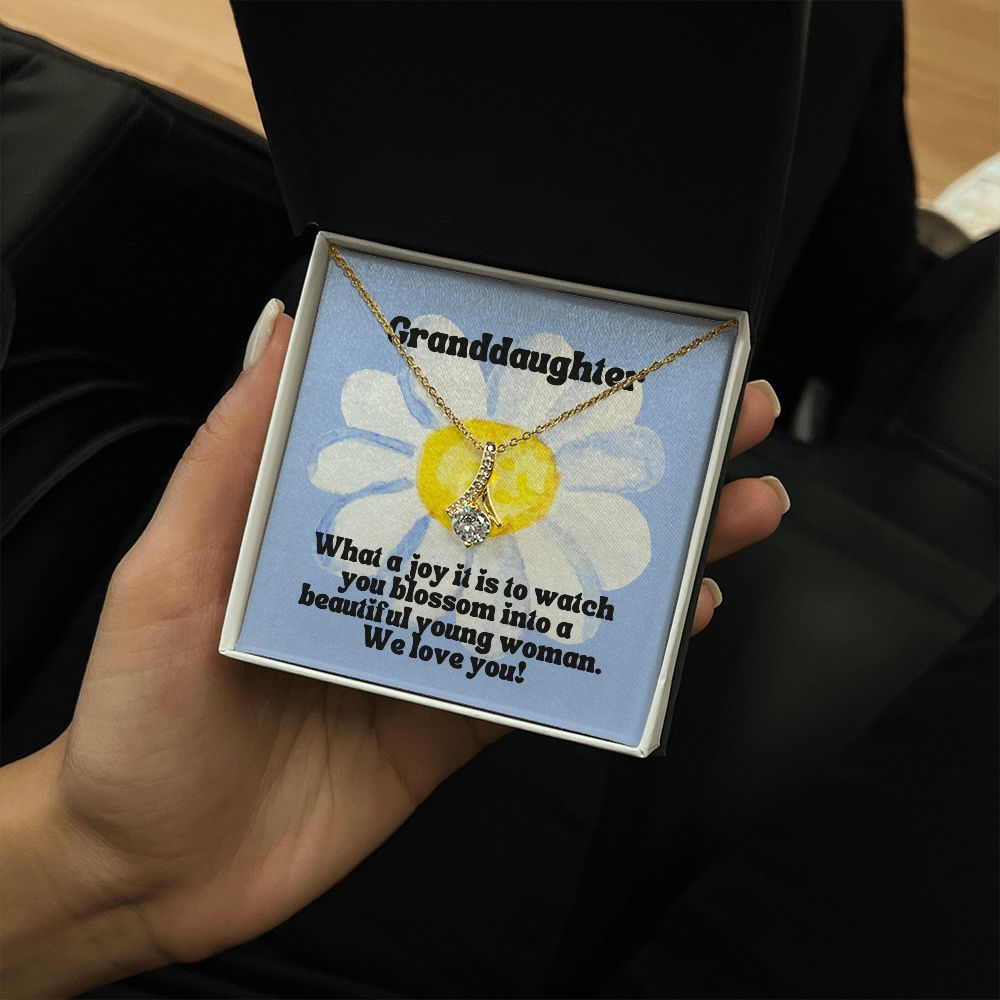 Granddaughter | What a joy it is to watch you blossom into young woman. We Love you! - Alluring Beauty Necklace