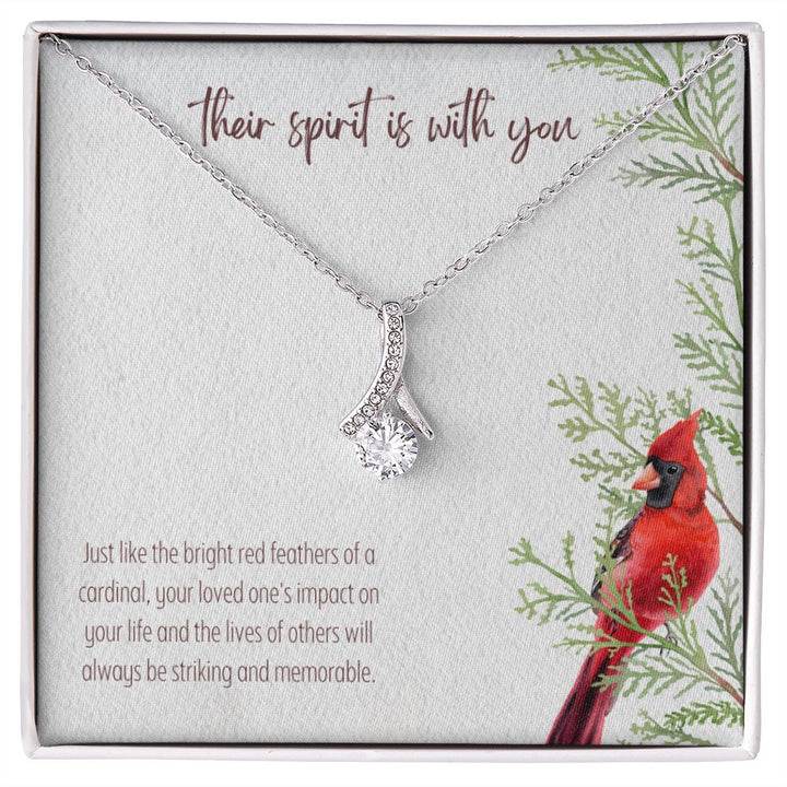 Their Spirit Is With You | Your loved one's impact on your life and the lives of others will always be striking and memorable - Alluring Beauty Necklace