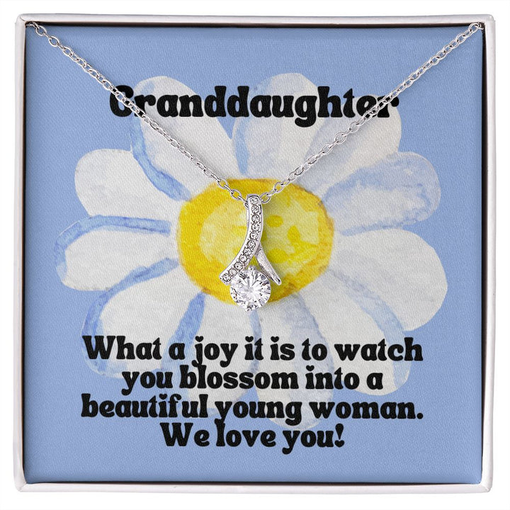 Granddaughter | What a joy it is to watch you blossom into young woman. We Love you! - Alluring Beauty Necklace