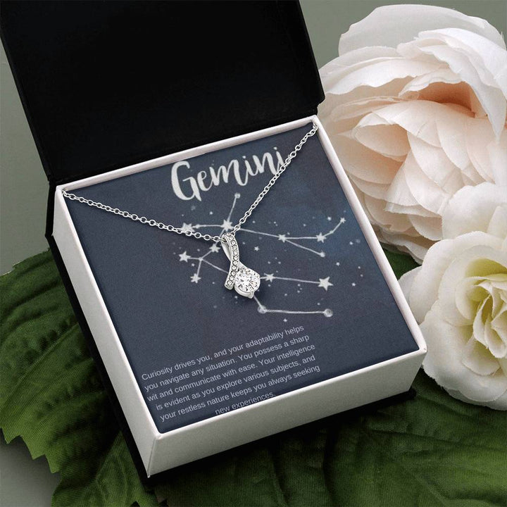 Gemini | Curiosity drives you, and your adaptability helps you navigate any situation - Alluring Beauty Necklace