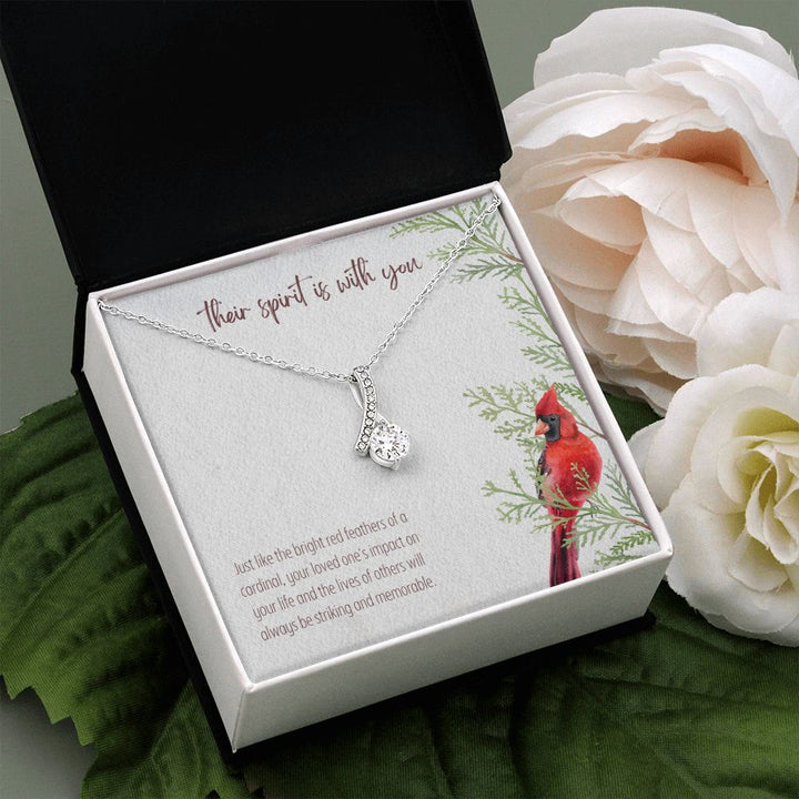 Their Spirit Is With You | Your loved one's impact on your life and the lives of others will always be striking and memorable - Alluring Beauty Necklace