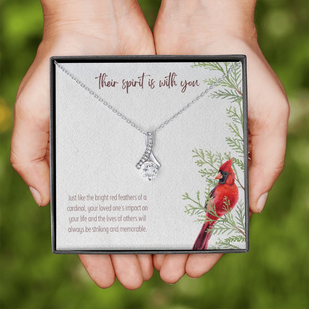 Their Spirit Is With You | Your loved one's impact on your life and the lives of others will always be striking and memorable - Alluring Beauty Necklace