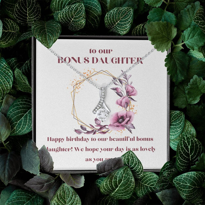 To our Bonus Daughter | Happy Birthday to our beautiful bonus daughter! We hope your day is as lovely as you are - Alluring Beauty Necklace