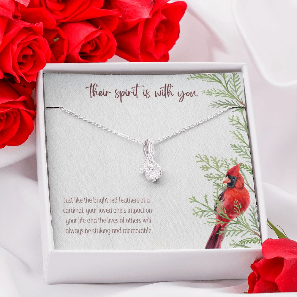 Their Spirit Is With You | Your loved one's impact on your life and the lives of others will always be striking and memorable - Alluring Beauty Necklace