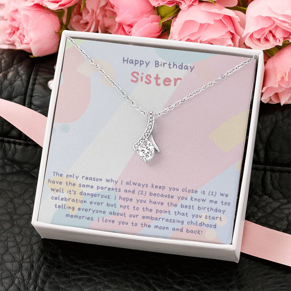 Happy Birthday Sister | I hope you have the best birthday celebration ever - Alluring Beauty Necklace