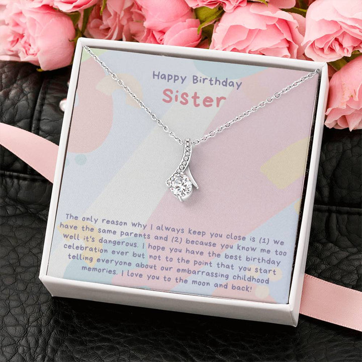 Happy Birthday Sister | I hope you have the best birthday celebration ever - Alluring Beauty Necklace