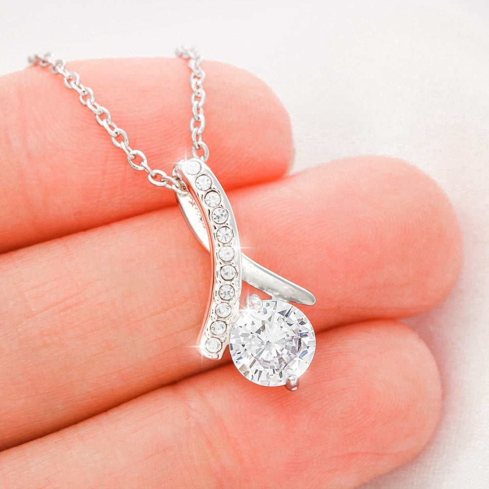 To My Amazing Soulmate | If I could give you one thing in life, I'd give you the ability to see yourself through my eyes - Alluring Beauty Necklace