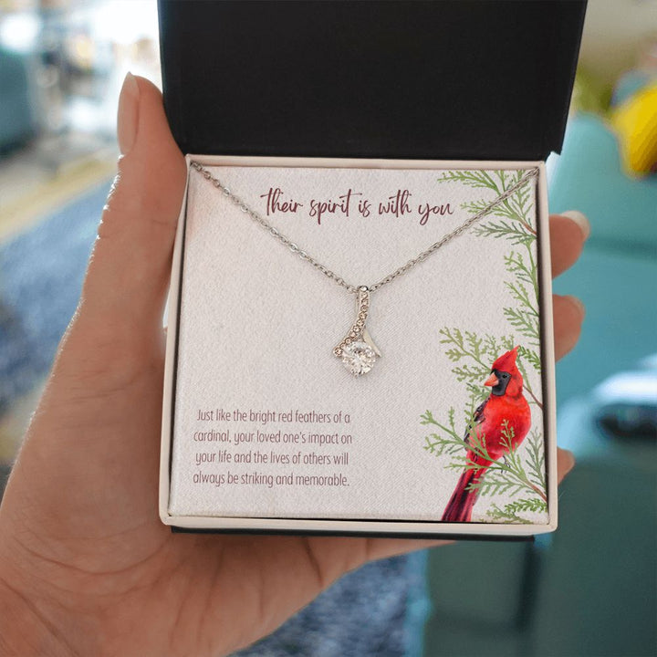 Their Spirit Is With You | Your loved one's impact on your life and the lives of others will always be striking and memorable - Alluring Beauty Necklace