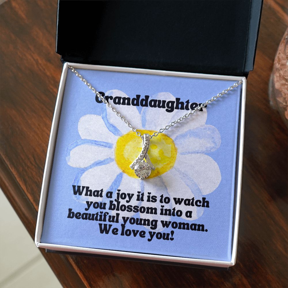 Granddaughter | What a joy it is to watch you blossom into young woman. We Love you! - Alluring Beauty Necklace