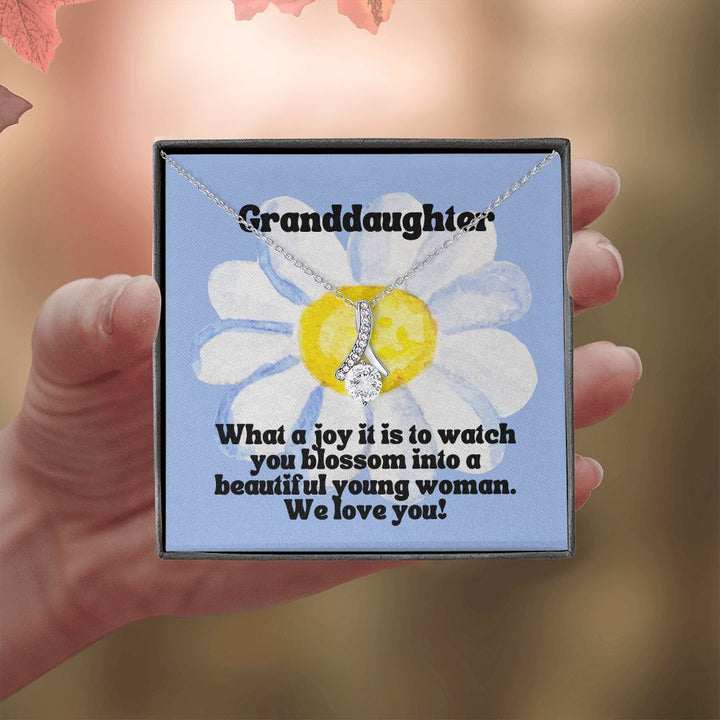 Granddaughter | What a joy it is to watch you blossom into young woman. We Love you! - Alluring Beauty Necklace