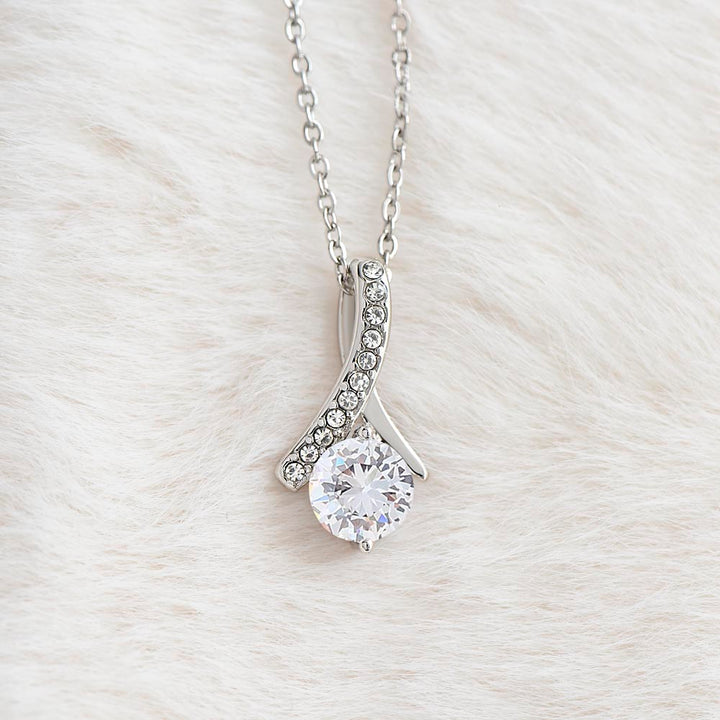 To My Bridesmaid | Thank you for being the perfect bridesmaid - Alluring Beauty Necklace