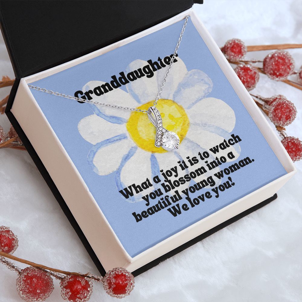 Granddaughter | What a joy it is to watch you blossom into young woman. We Love you! - Alluring Beauty Necklace