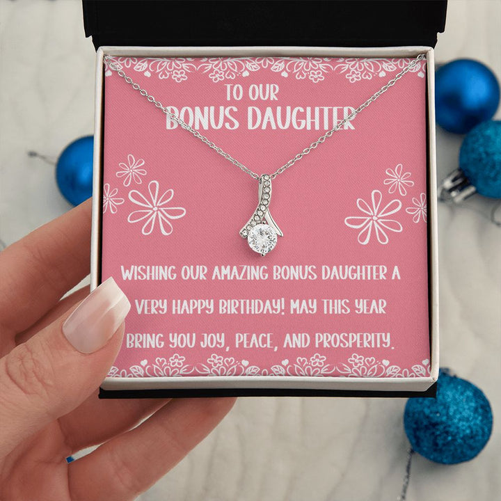 To our Bonus Daughter | Wishing our amazing bonus Daughter a very Happy Birthday! - Alluring Beauty Necklace