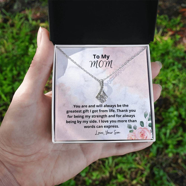 To My Mom | You are and will always be the greatest gift I got from life - Alluring Beauty Necklace