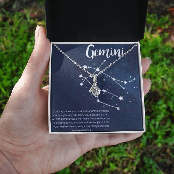 Gemini | Curiosity drives you, and your adaptability helps you navigate any situation - Alluring Beauty Necklace