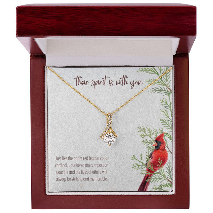 Their Spirit Is With You | Your loved one's impact on your life and the lives of others will always be striking and memorable - Alluring Beauty Necklace