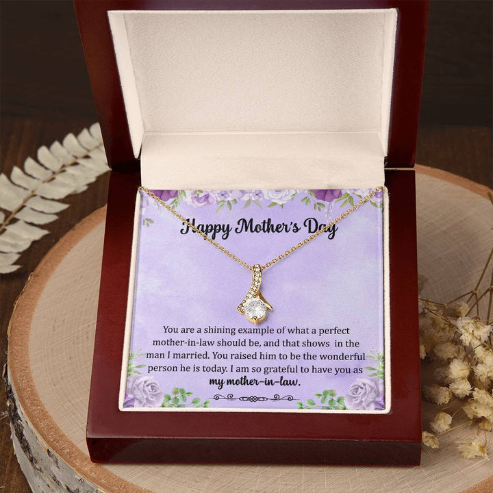 Happy Mother's Day | You are a shining example of what a perfect mother-in-law should be - Alluring Beauty Necklace