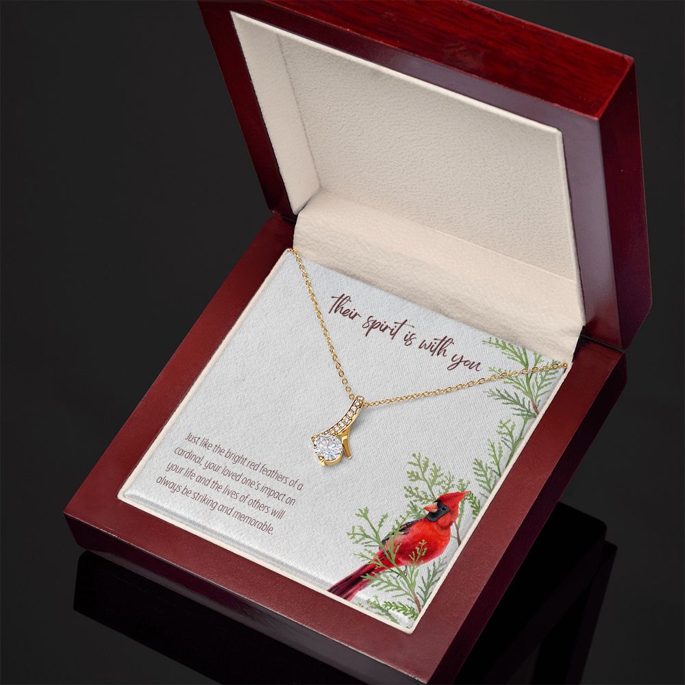 Their Spirit Is With You | Your loved one's impact on your life and the lives of others will always be striking and memorable - Alluring Beauty Necklace