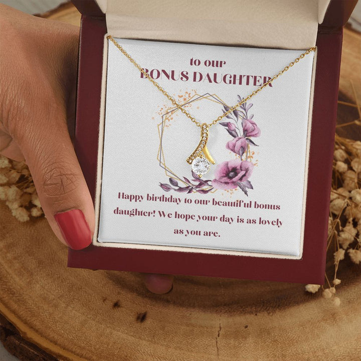 To our Bonus Daughter | Happy Birthday to our beautiful bonus daughter! We hope your day is as lovely as you are - Alluring Beauty Necklace