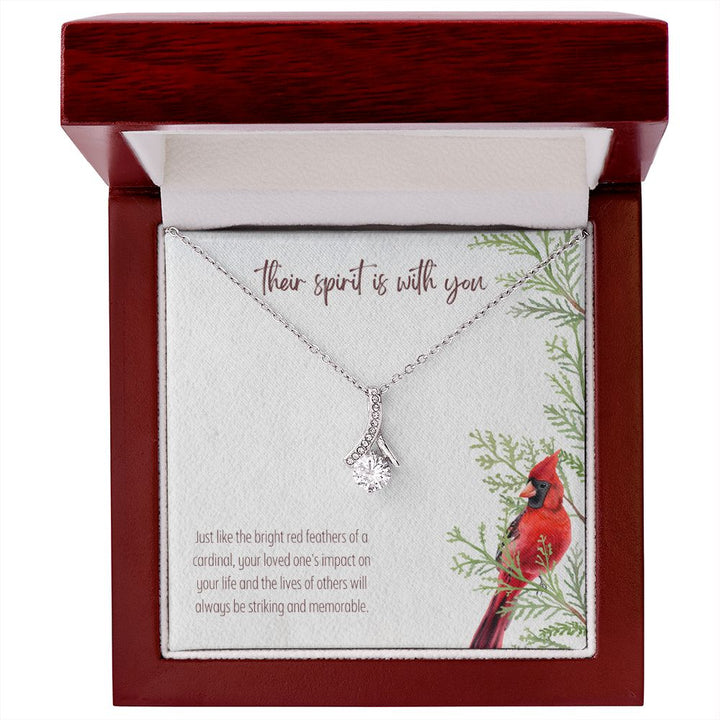 Their Spirit Is With You | Your loved one's impact on your life and the lives of others will always be striking and memorable - Alluring Beauty Necklace