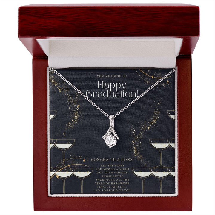 You've Done It! Happy Graduation | I am so proud of you! - Alluring Beauty Necklace