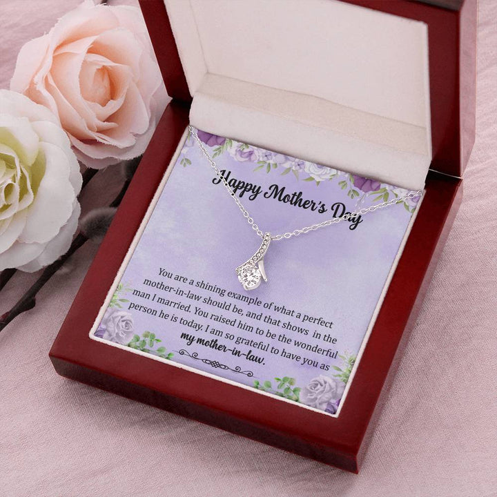 Happy Mother's Day | You are a shining example of what a perfect mother-in-law should be - Alluring Beauty Necklace