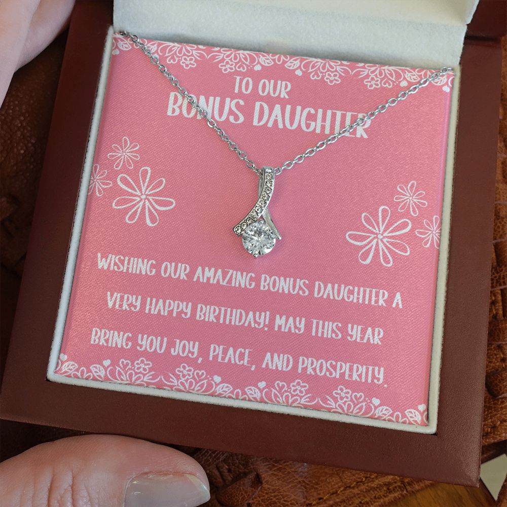 To our Bonus Daughter | Wishing our amazing bonus Daughter a very Happy Birthday! - Alluring Beauty Necklace