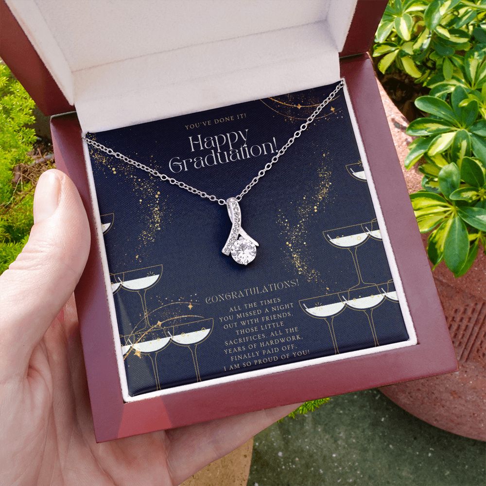 You've Done It! Happy Graduation | I am so proud of you! - Alluring Beauty Necklace