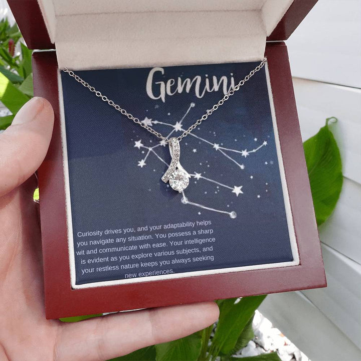 Gemini | Curiosity drives you, and your adaptability helps you navigate any situation - Alluring Beauty Necklace