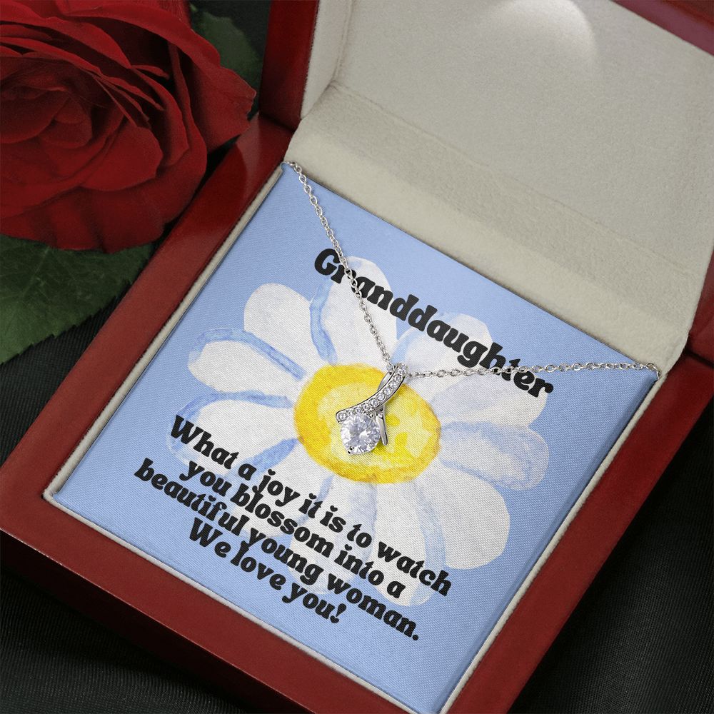 Granddaughter | What a joy it is to watch you blossom into young woman. We Love you! - Alluring Beauty Necklace