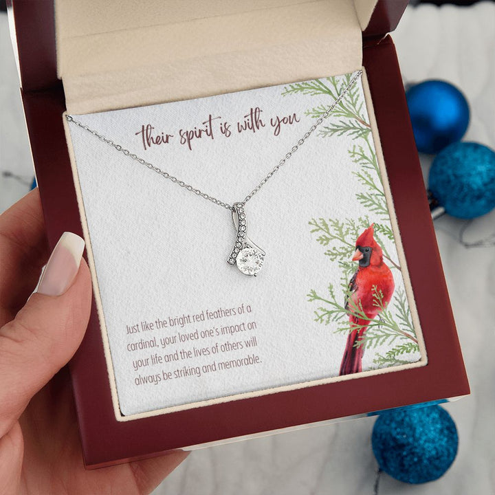 Their Spirit Is With You | Your loved one's impact on your life and the lives of others will always be striking and memorable - Alluring Beauty Necklace