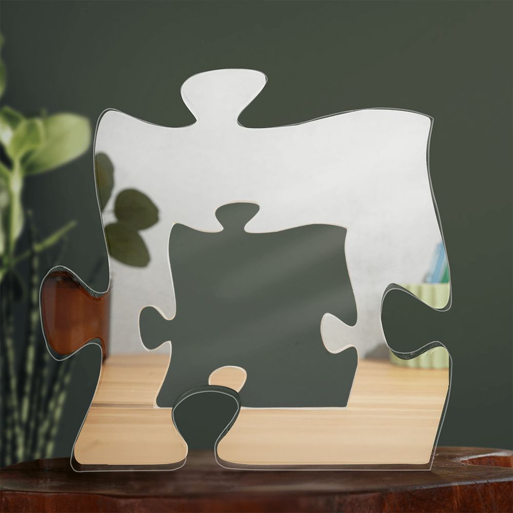 Printed Acrylic Puzzle Plaque