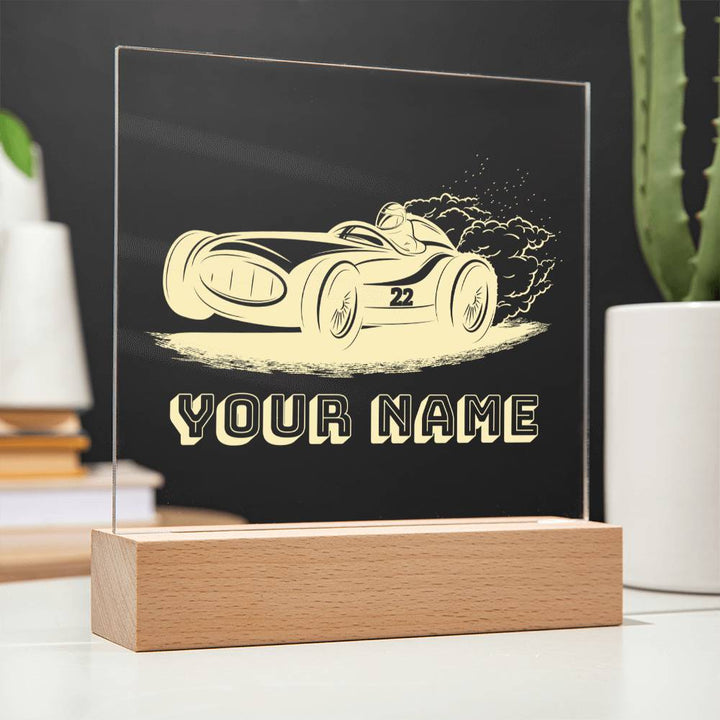 Kids | Your Name - Square Acrylic Plaque