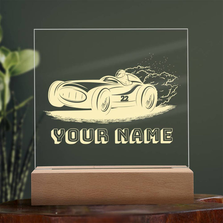 Kids | Your Name - Square Acrylic Plaque