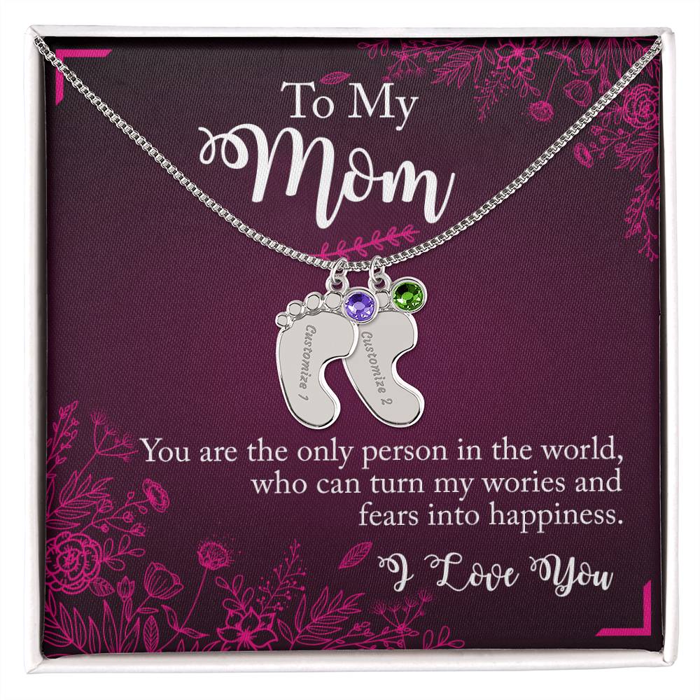 To My Mom | You are the only person in the world, who can turn my worries and fears into happiness