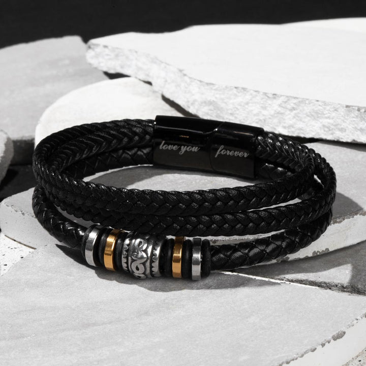 To The Man | You are not only Husband but also my best friend and soulmate - Love You Forever Bracelet