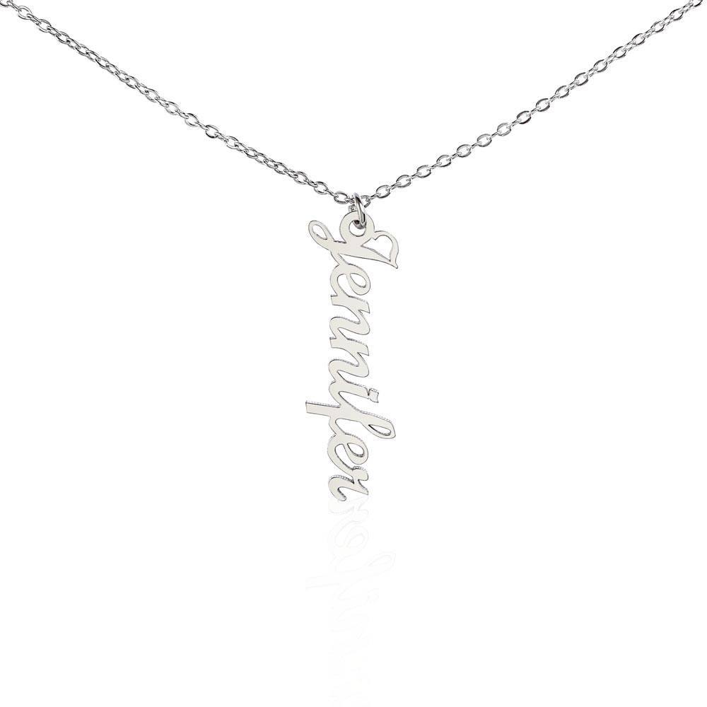To My Mom | You are the best Mother anyone could ask for - Multi Vertical Name Necklace