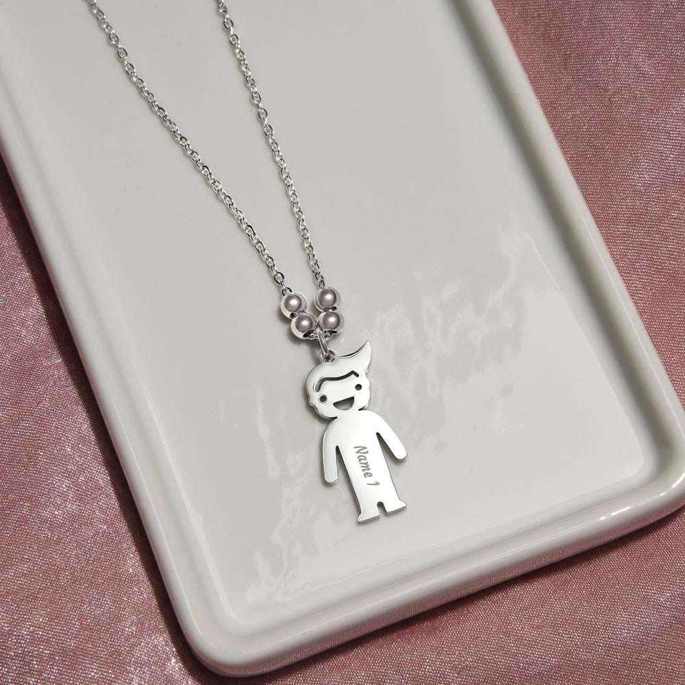 Mother | Motherhood is the greatest act of love - Kid Charm Necklace