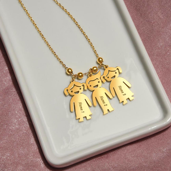 Mom | Your love and support have always been my guiding light - Kid Charm Necklace